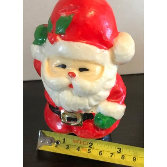 Vintage Santa Claus Decorative Wax Candle Set - Picture 6 of 13